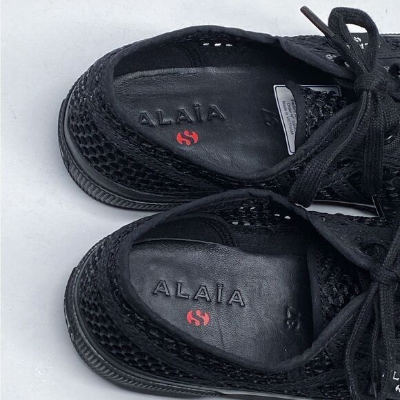 Alaïa Alaïa x Superga Mesh Flat Sneakers size 37 - Picture 8 of 14